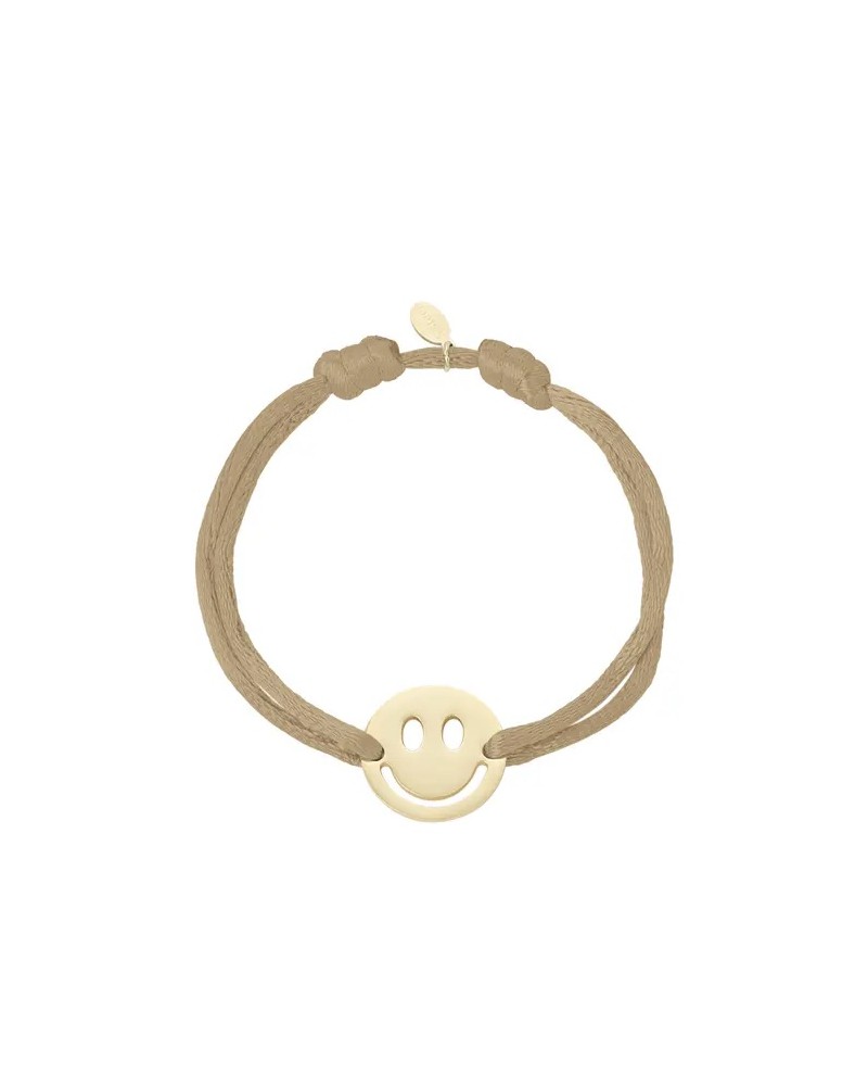 Armband Smiley Bruin