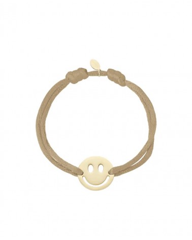 Armband Smiley Bruin