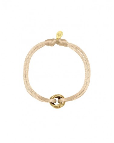 Armband Satin Beige