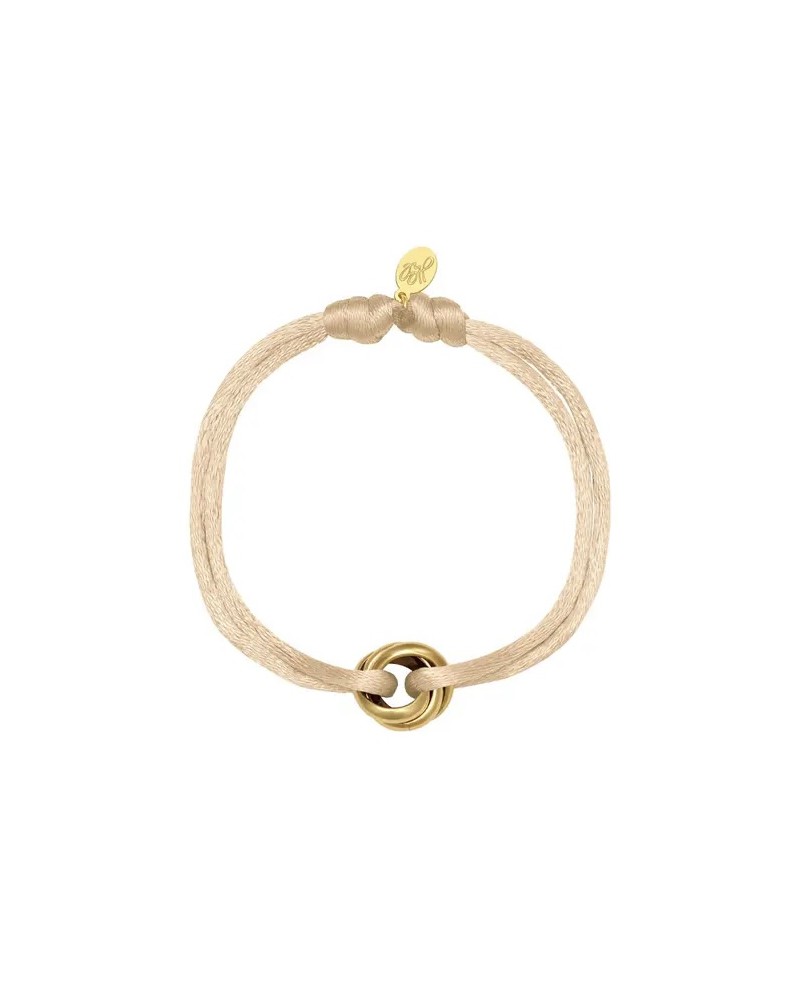 Armband Satin Beige