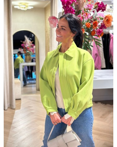 Jacket Lime kleur stijlvol