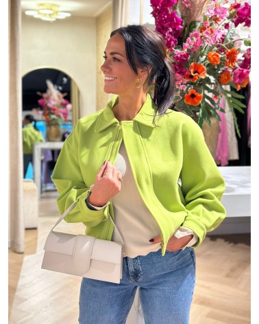 Jacket Lime kleur stijlvol