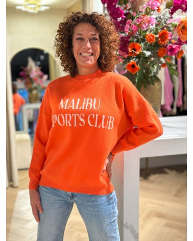 Trui Sportsclub Malibu Oranje