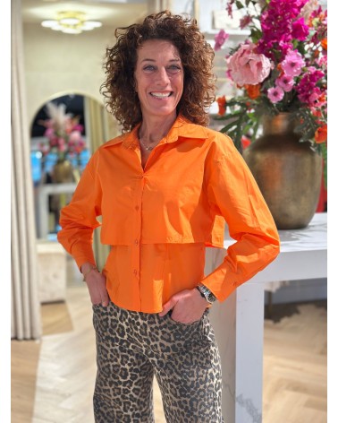 Blouse Jace Oranje