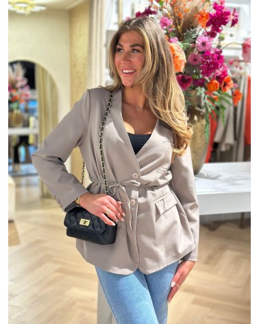 Ambika Blazer Luna Taupe