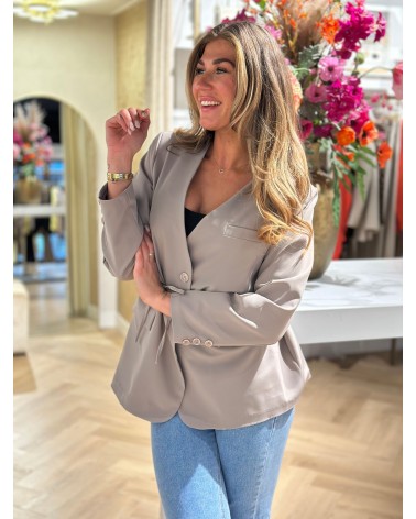 Ambika Blazer Luna Taupe