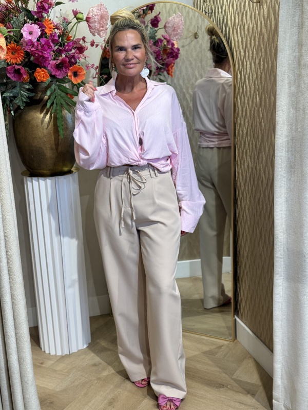 Pantalon Blush Beige Ambika