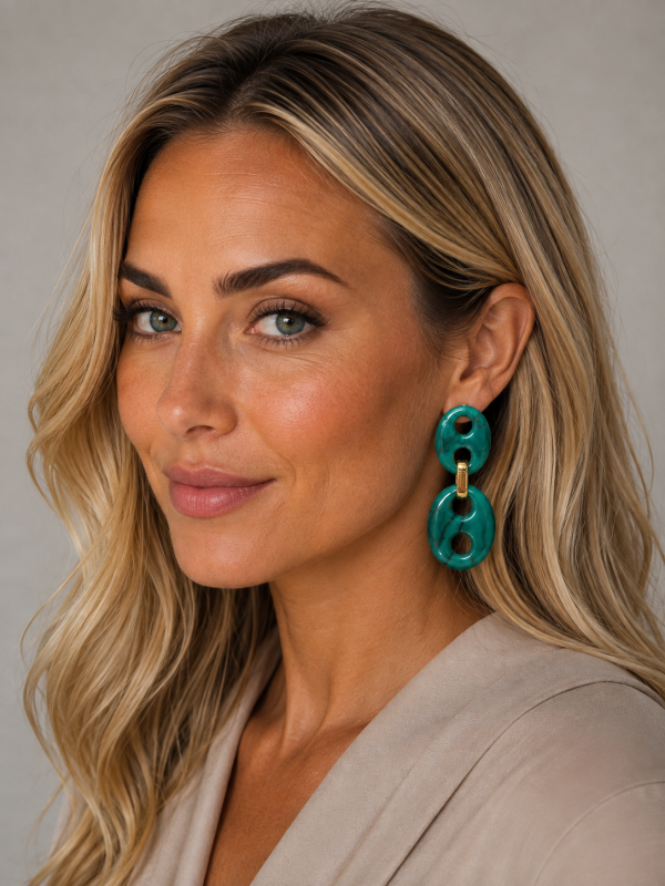 Oorbellen Siena Groen