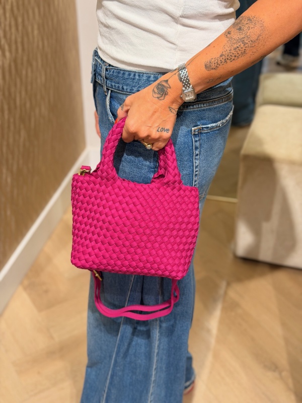 Tas Braided Magenta