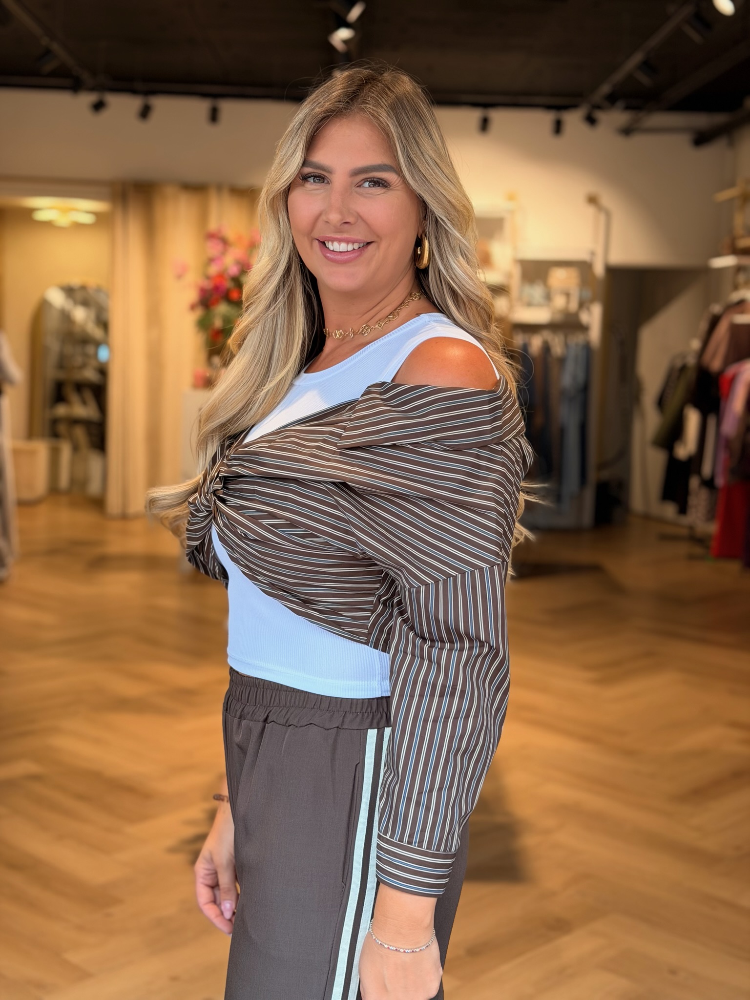 Top Ella Bruin - Afbeelding 3