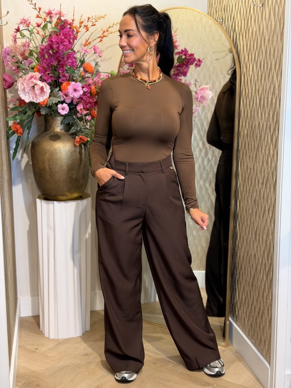 Pantalon Gris Ambika Bruin