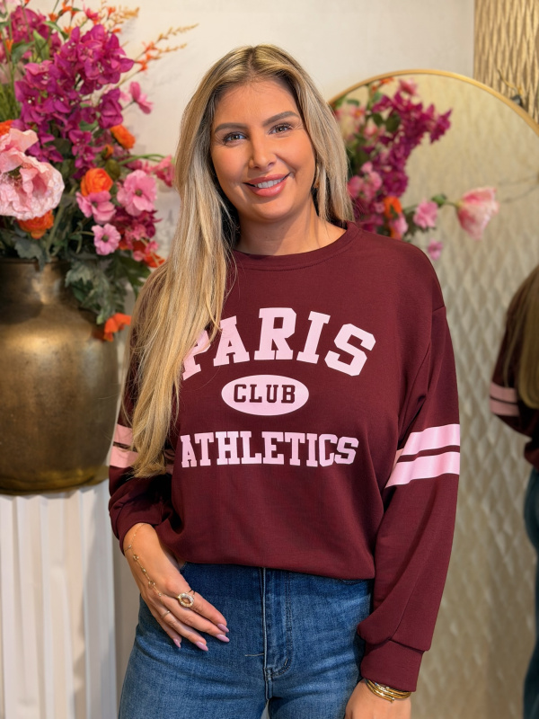 Sweater Paris Rood
