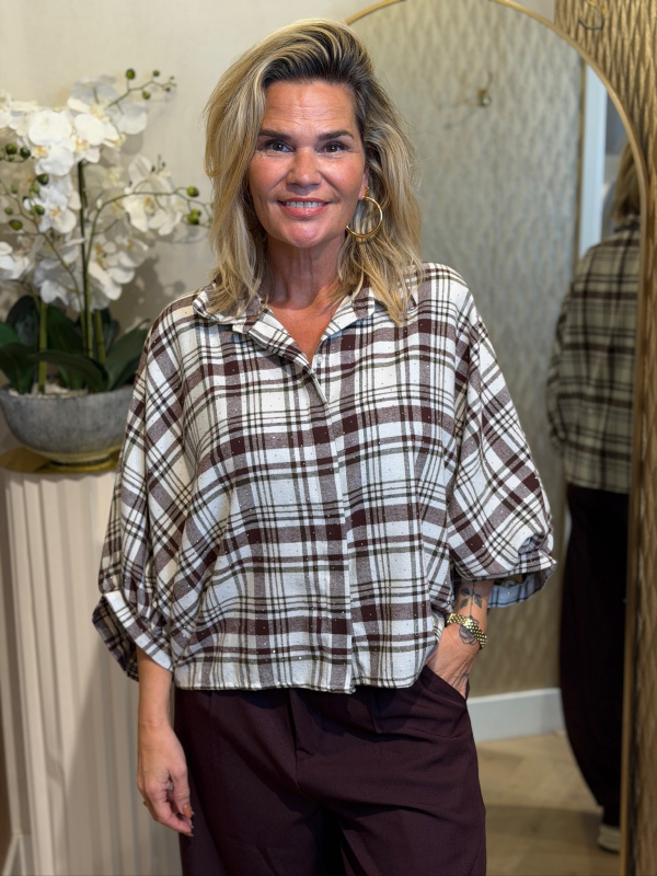Blouse Ruit Wit Vera Jo