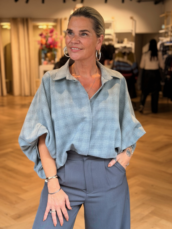 Blouse Lorena Ambika Grijs