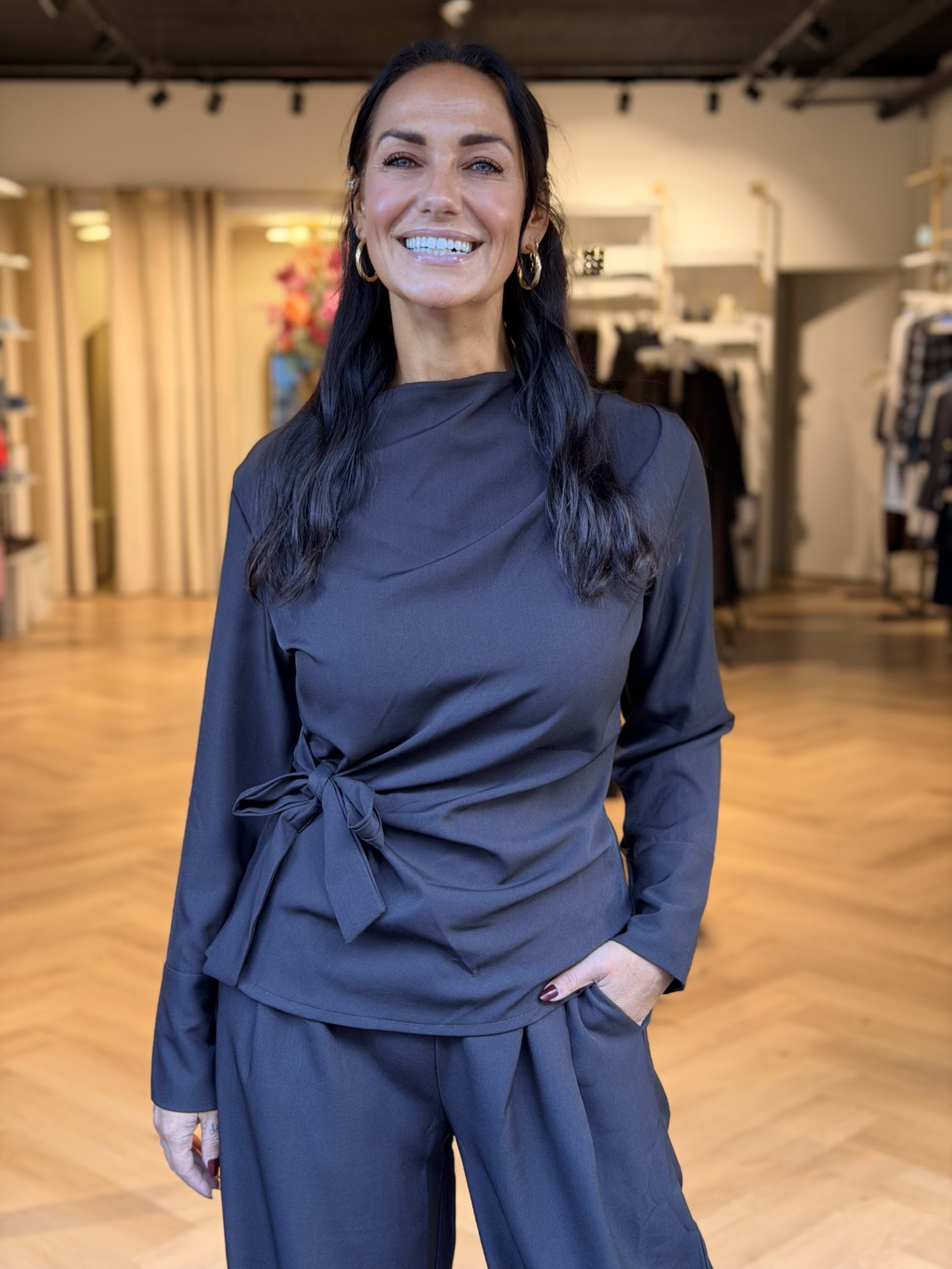 Top Azzurro Bruin Gillian