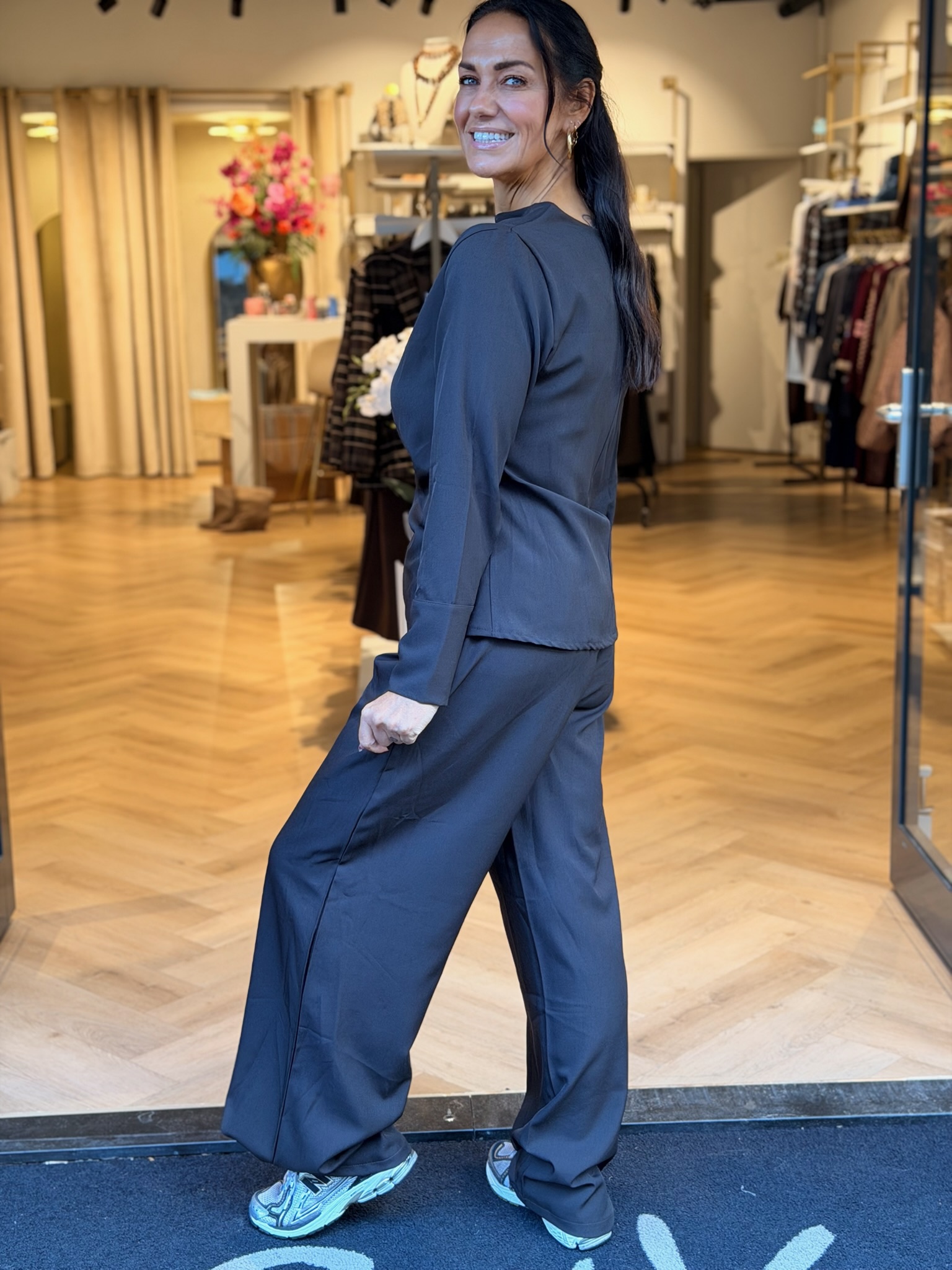 Broek Azzurro Bruin Gillian - Afbeelding 3