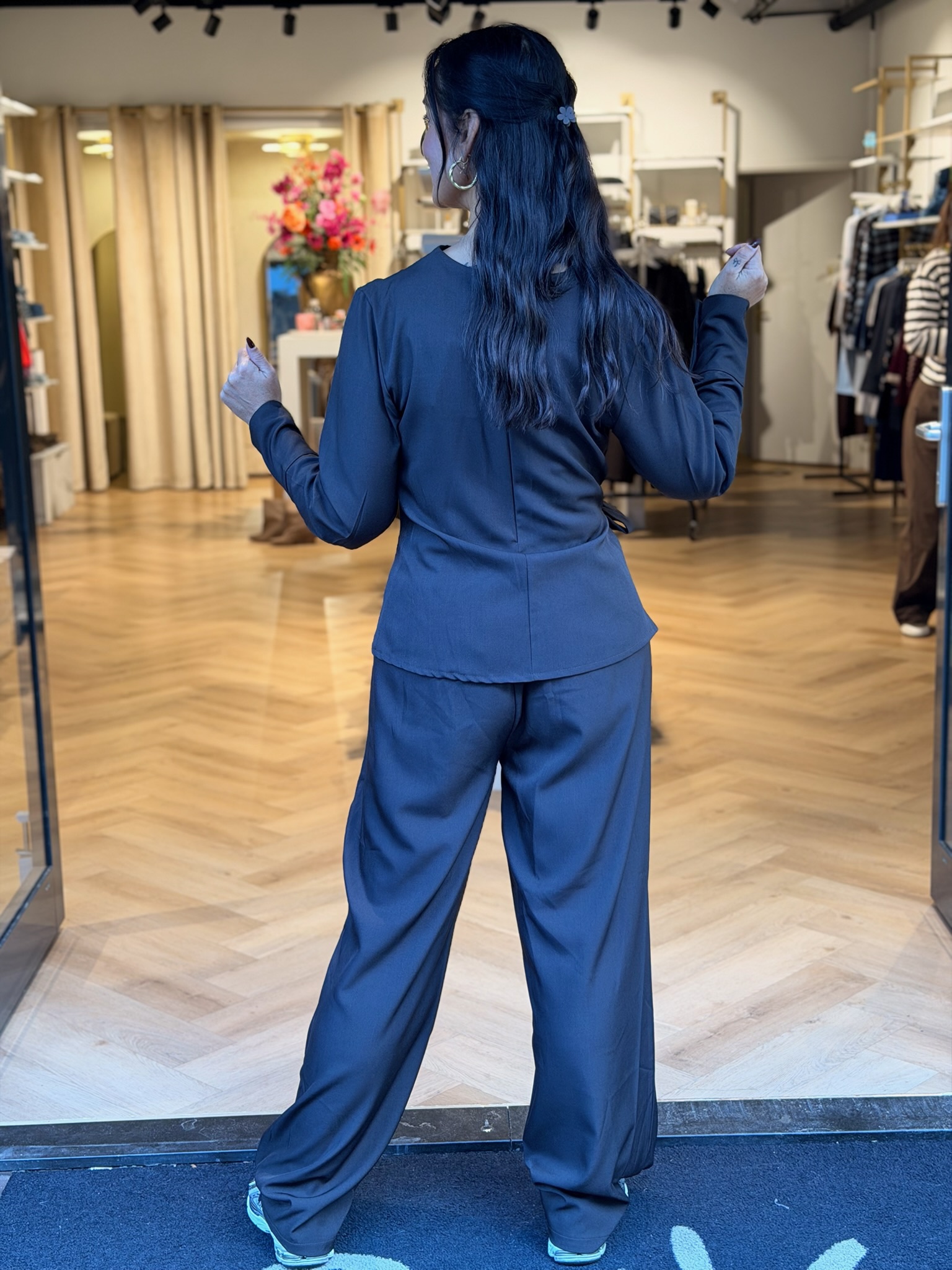 Broek Azzurro Bruin Gillian - Afbeelding 2