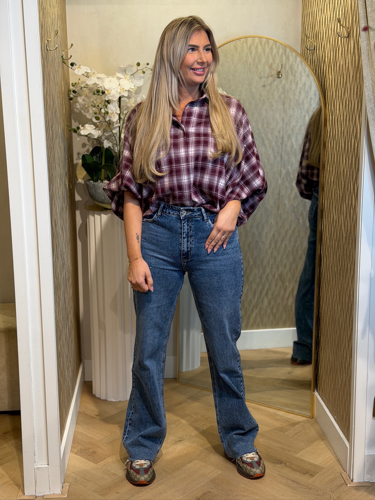 Jeans Queen Hearts - W3767-1 TALL