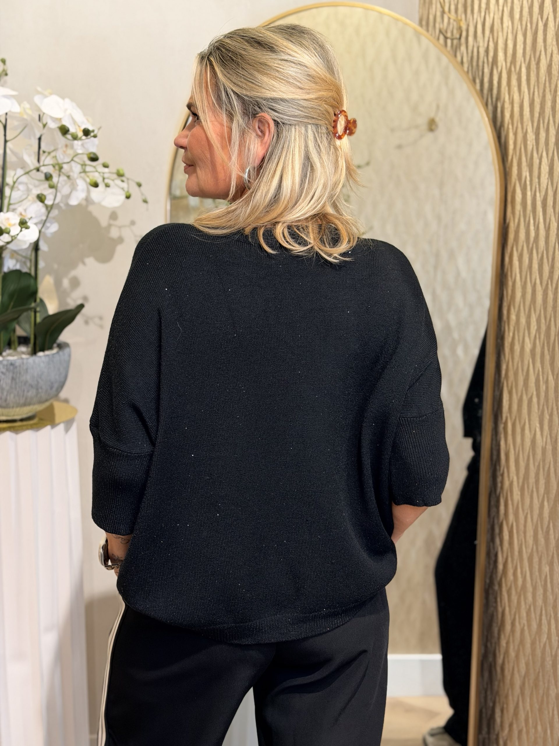 Trui Maidy Zwart - Afbeelding 2